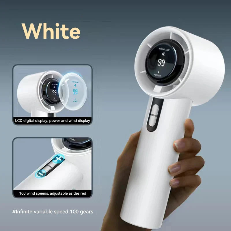 Ventomax Turbo Ventilator | Draagbare USB-vriendelijk ventilator voor kamperen en buitengebruik