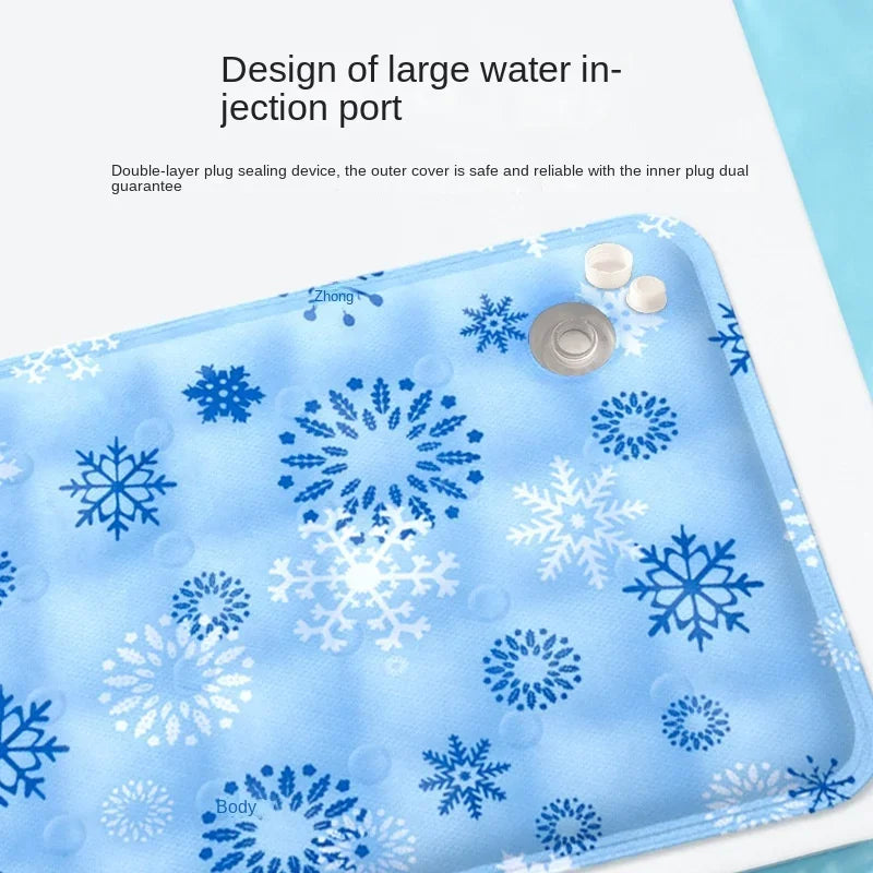 FrostiPet Koelmat voor Honden & Katten | Watergevuld | Extra Groot & Herbruikbaar | Voor Zomer & Bank