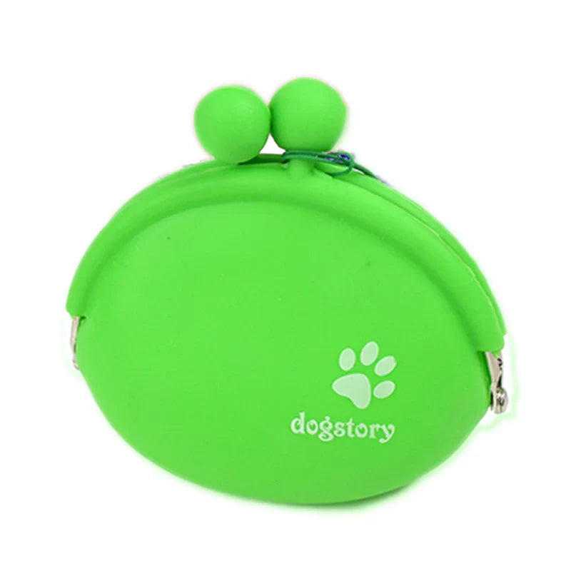 Treatico Siliconen Snackzak voor Honden | Met Clip & Klittenband | Voor Training, Wandelen & Reizen | 9 × 9,5 cm