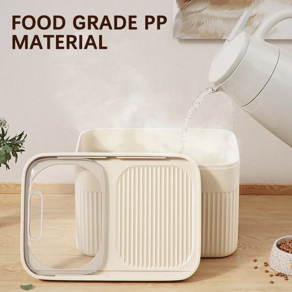 FutterBox FrischGut | Luchtdicht & Vochtbeschermend | 5/10/15L | Voor Honden- & Kattenvoer