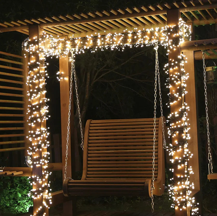 LumaLine Kerstverlichting – 10 Meter LED-lichtslang met 1000 Warmwitte Lichten voor Binnen en Buiten