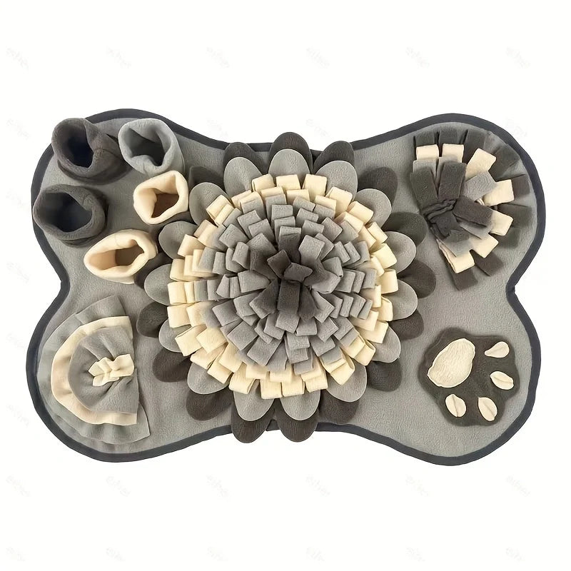 Snuffelmat voor honden | Interactief zoekspeelgoed | Antislip & Duurzaam | Zacht Fleece