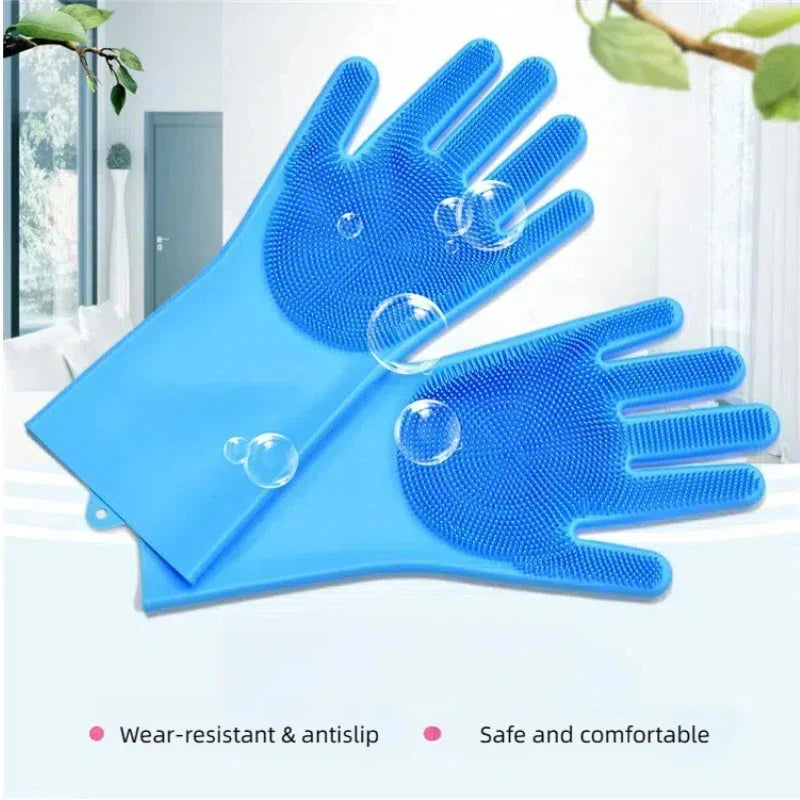 FELISPA SoftTouch Silikon-Badhandschoen voor Katten | Zachte Vachtverzorging & Massage | Shampoo-Borstel voor Huisdieren | 35×16 cm