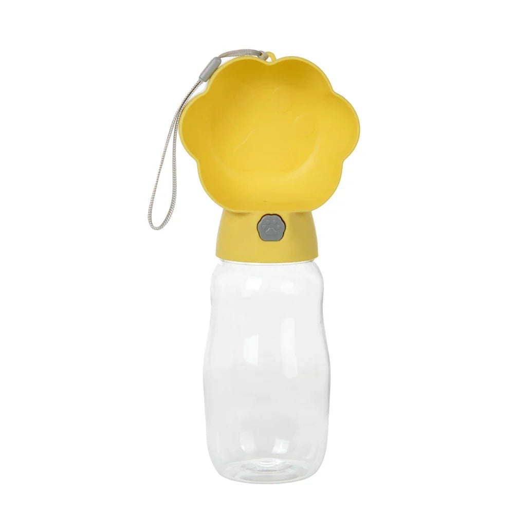 Drinkfles Droppa DuoBottle | 2-in-1 Water- & Voederdispenser voor Honden & Katten | Leaksproof & Draagbaar | 380 ml / 530 ml