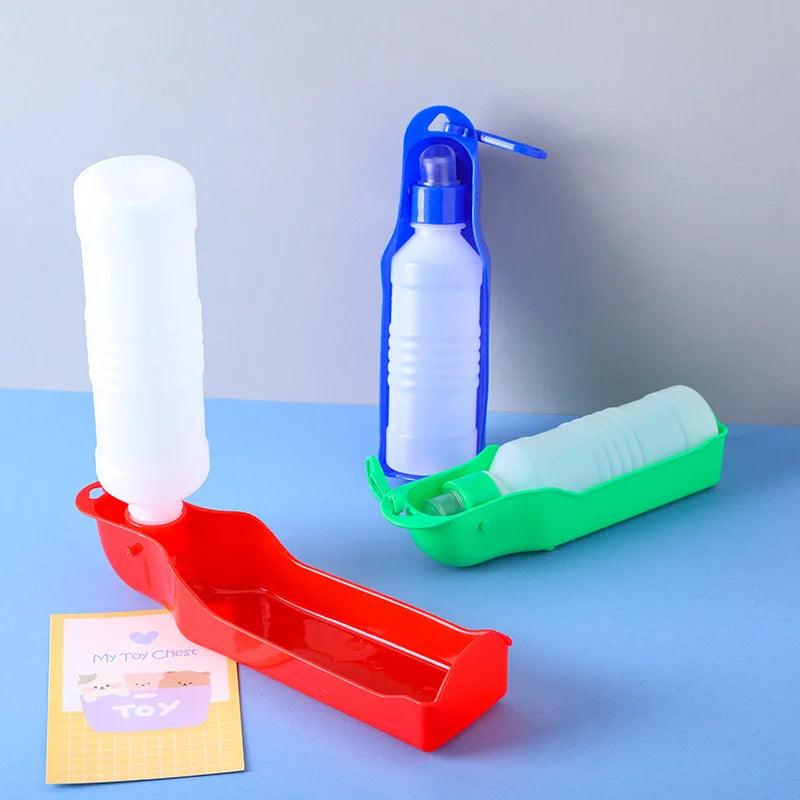 PawHydro Hondenwaterfles To-Go | Opvouwbaar & Lekvrij | Voor Onderweg & Reizen | Inclusief Drinkbak