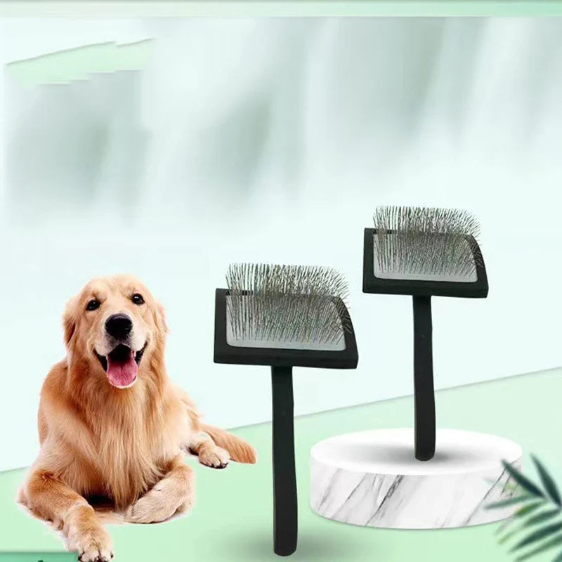 Natuurlijke Vachtverzorgingsborstel ProRake | Handmatige Haarverwijderingsborstel met Houten Handvat | Herbruikbaar & Duurzaam | 21×10 cm