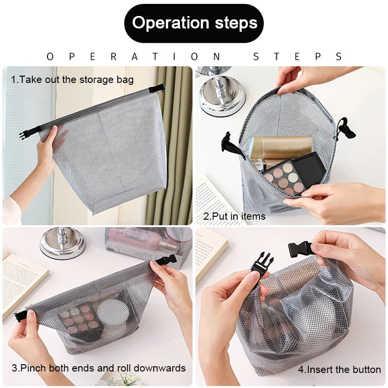 DryGuard Opbergtas | Waterdichte en duurzame tas met grote opening en draagriem