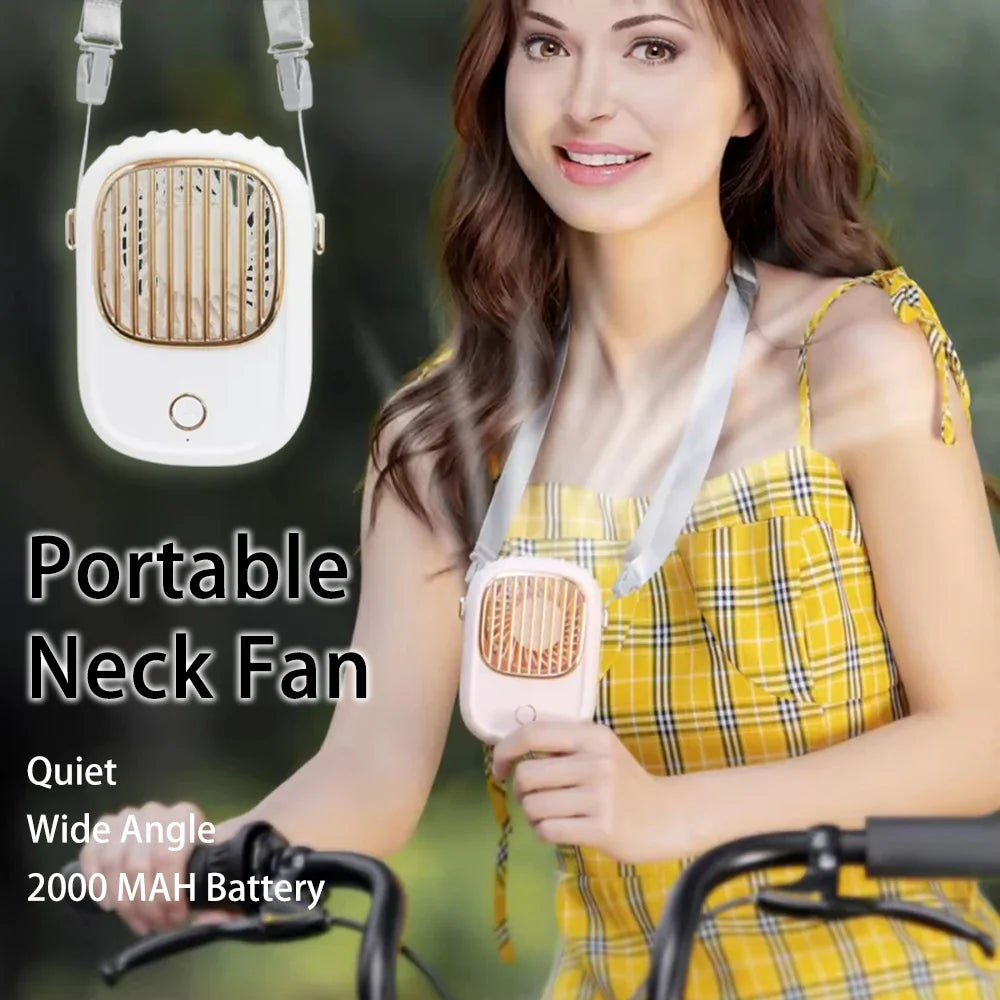 AeroBreeze Nekventilator | Draagbare, oplaadbare ventilator voor comfort overal