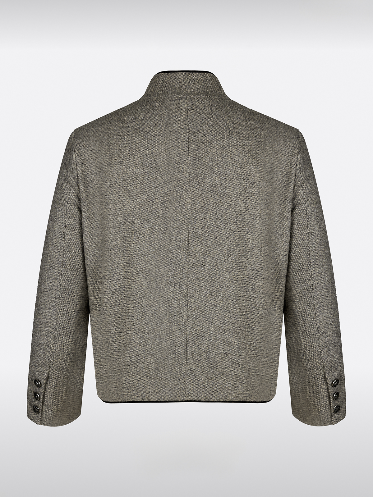 Grijze Hoogsluitende Janker