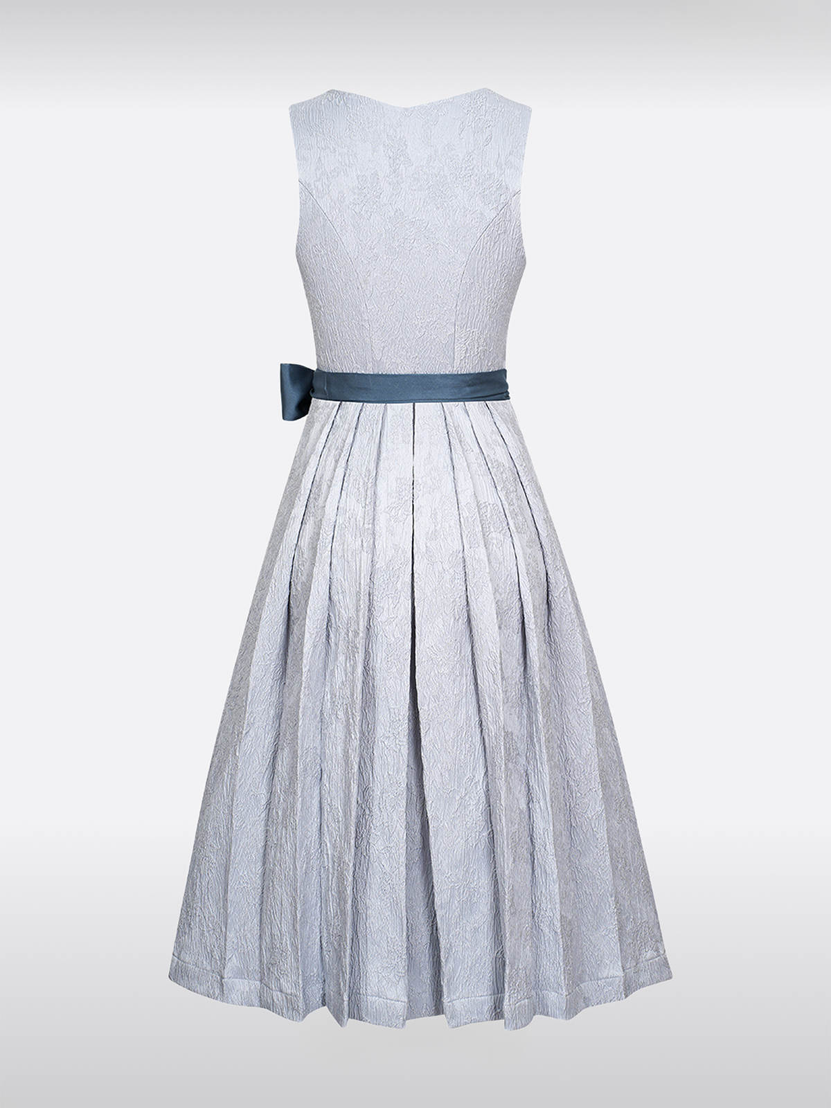 Blauwe Hart-Uitsnede Knopen Dirndl