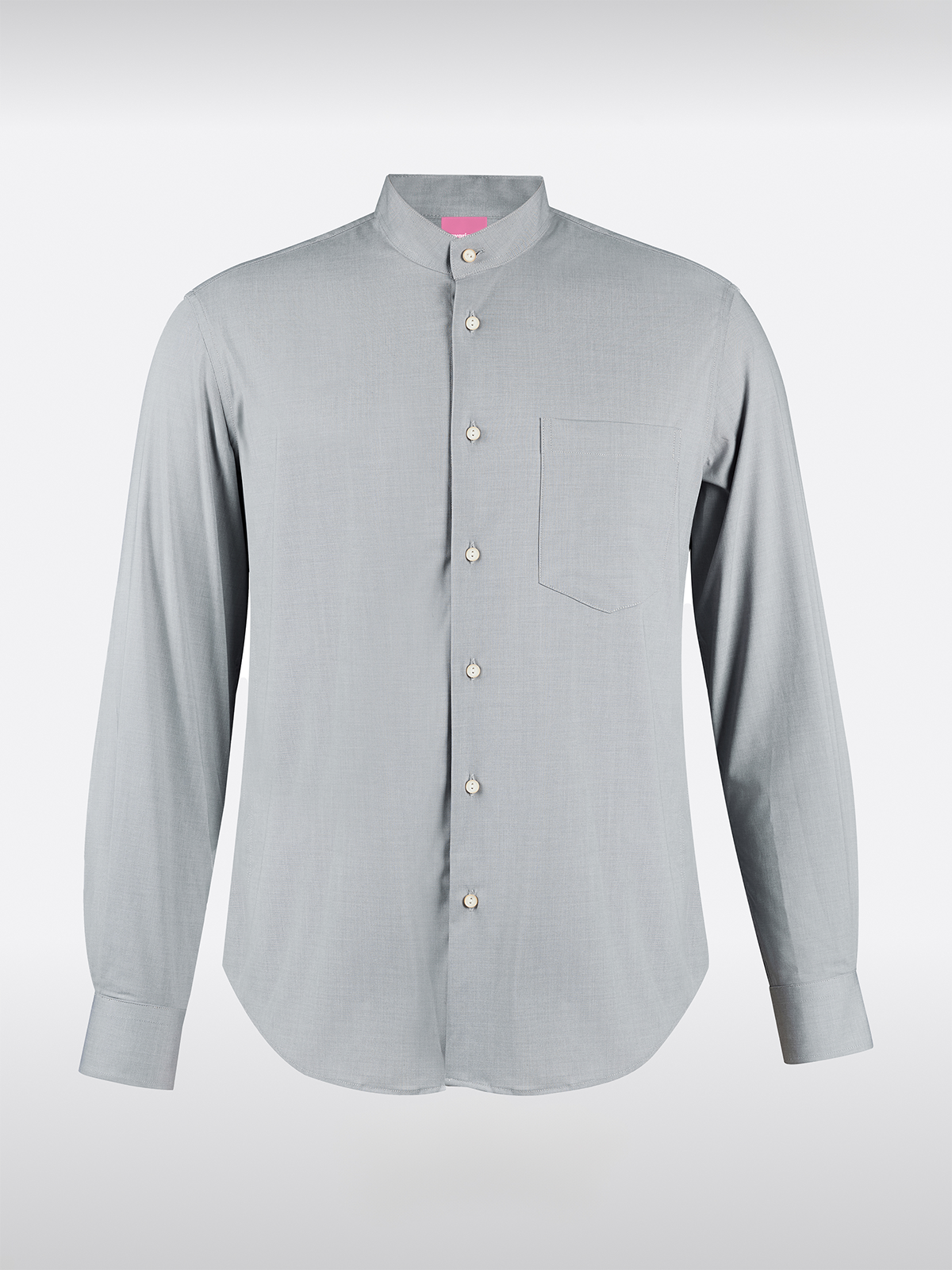 Grijze Hoogsluitende Hemden