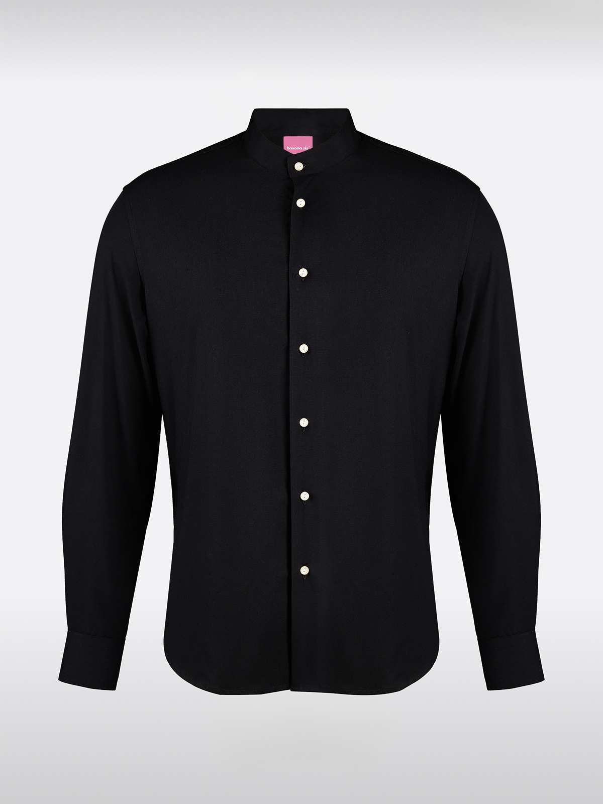 Zwarte Hoogsluitende Hemden