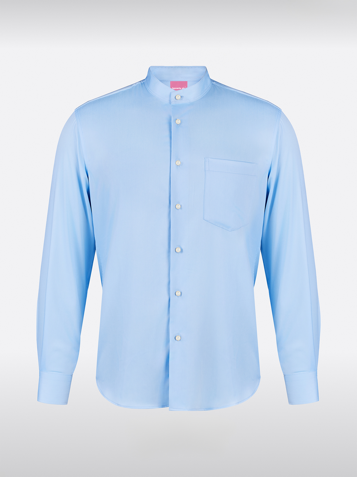 Blauwe Hoogsluitende Hemden