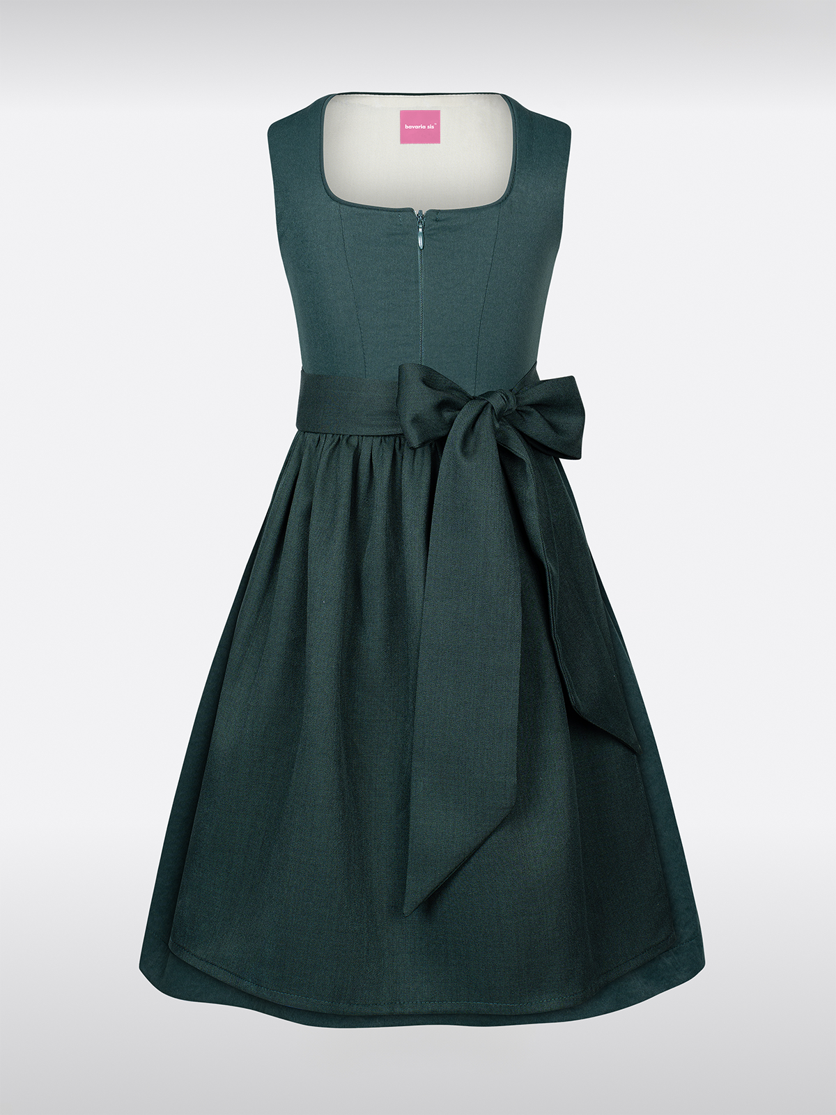 Kinderen Groen Effen Dirndl