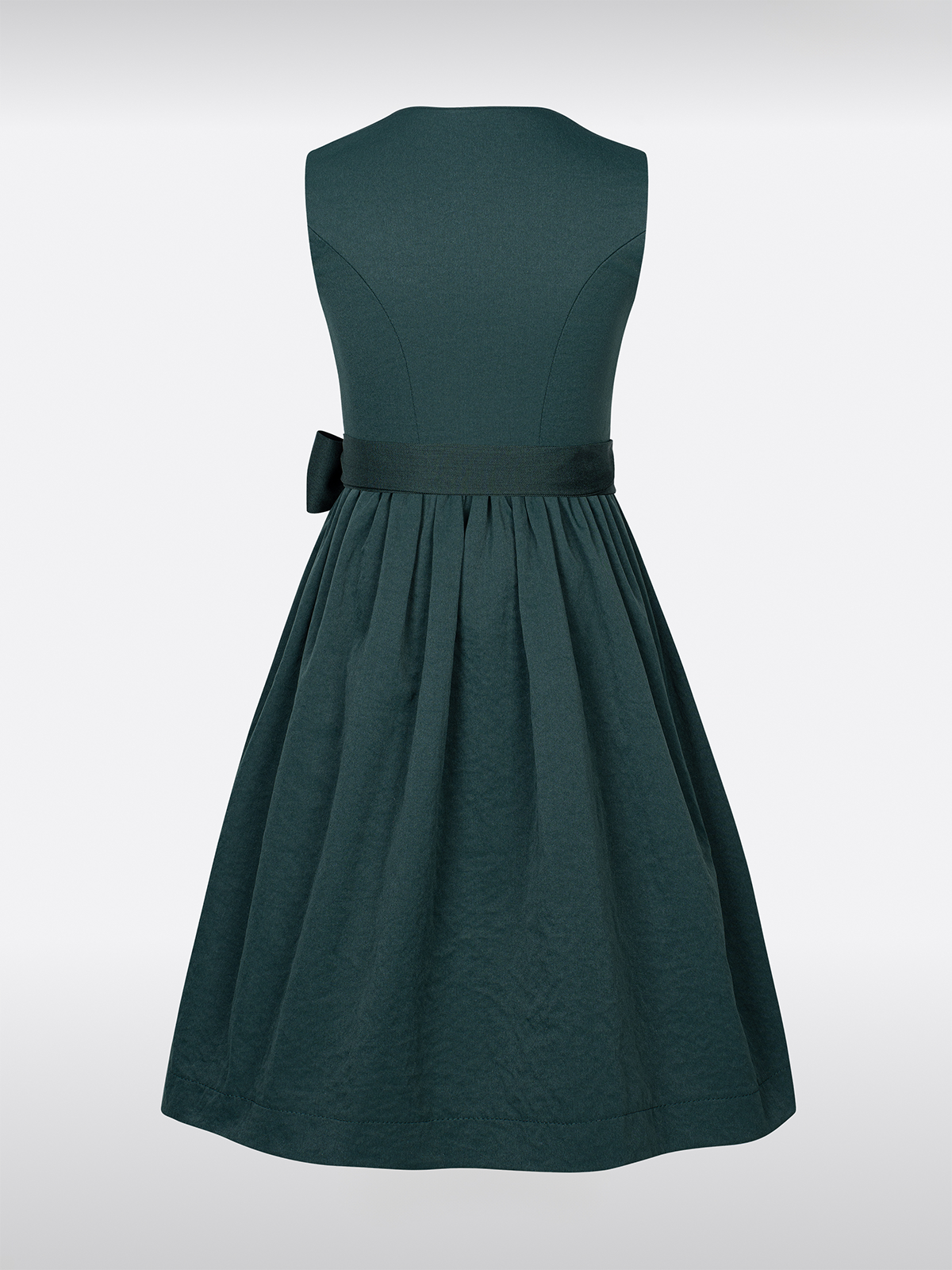 Kinderen Groen Effen Dirndl