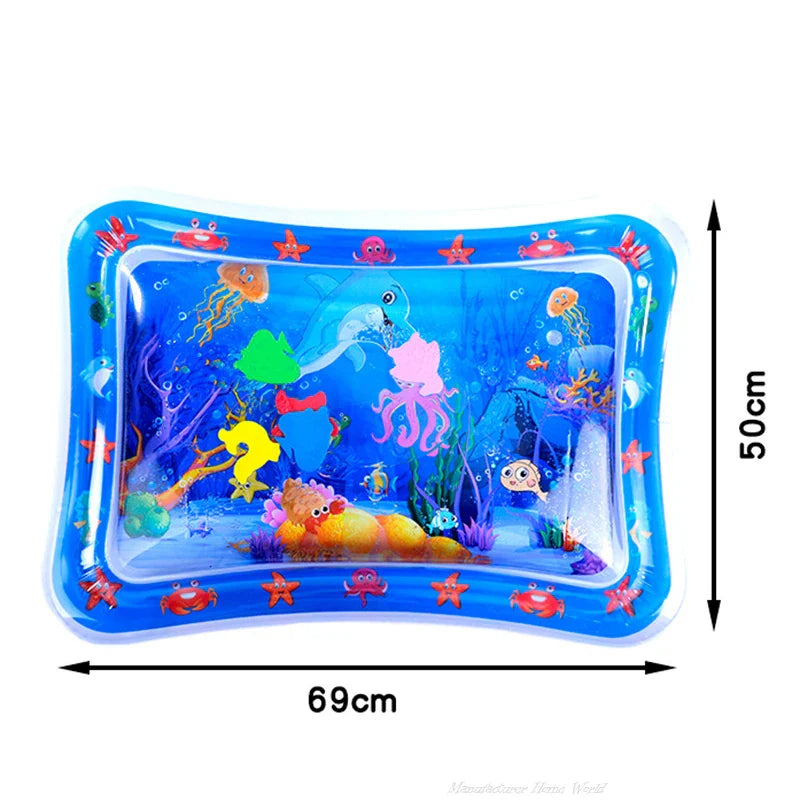AquaPaws | Interactieve Waterspeelmat voor Katten & Honden | Koelende Zomer Speelmat | Opblaasbaar & Draagbaar | 65 cm / 100 cm
