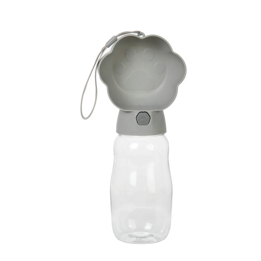 Drinkfles Droppa DuoBottle | 2-in-1 Water- & Voederdispenser voor Honden & Katten | Leaksproof & Draagbaar | 380 ml / 530 ml