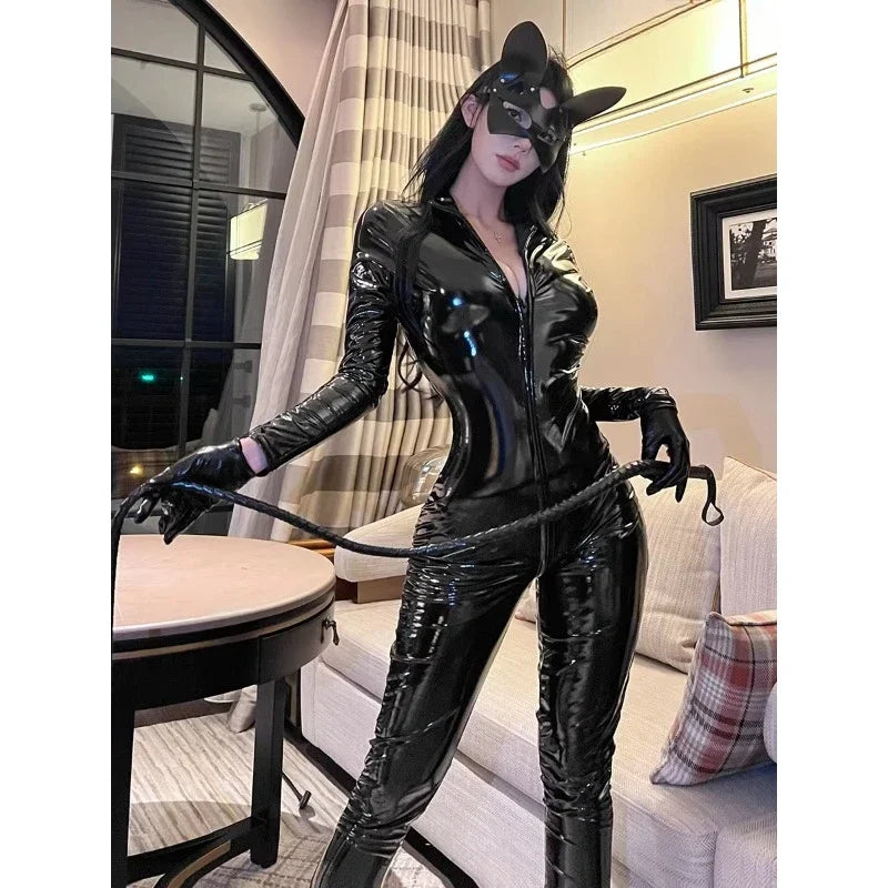 Vrouwen Halloween Kostuum Catsuit