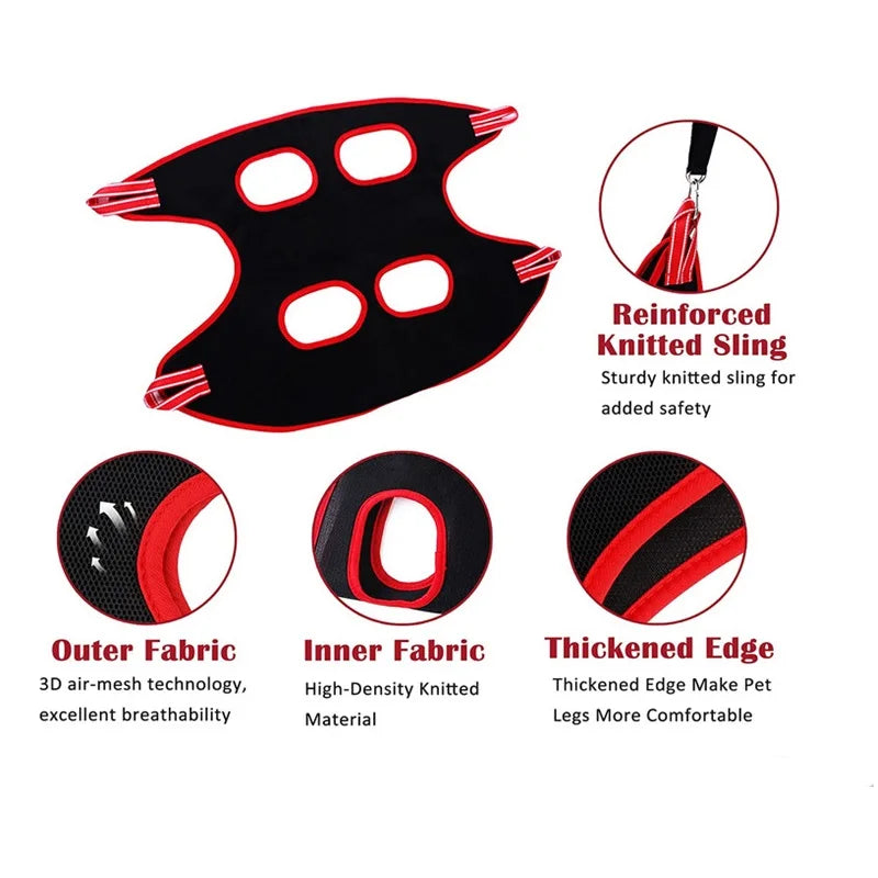 Verzorgingshangmat GroomiRest voor Honden & Katten | Krabbescherming voor Bad en Nagels Knippen | Ademend & Stevig | incl. 2 Haken