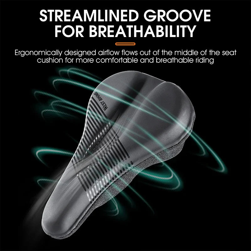 Slijtvast Fiets Zadelhoes met Schokabsorptie en Waterdicht Ontwerp – Zachte Fiets Zitting Kussen voor Comfort
