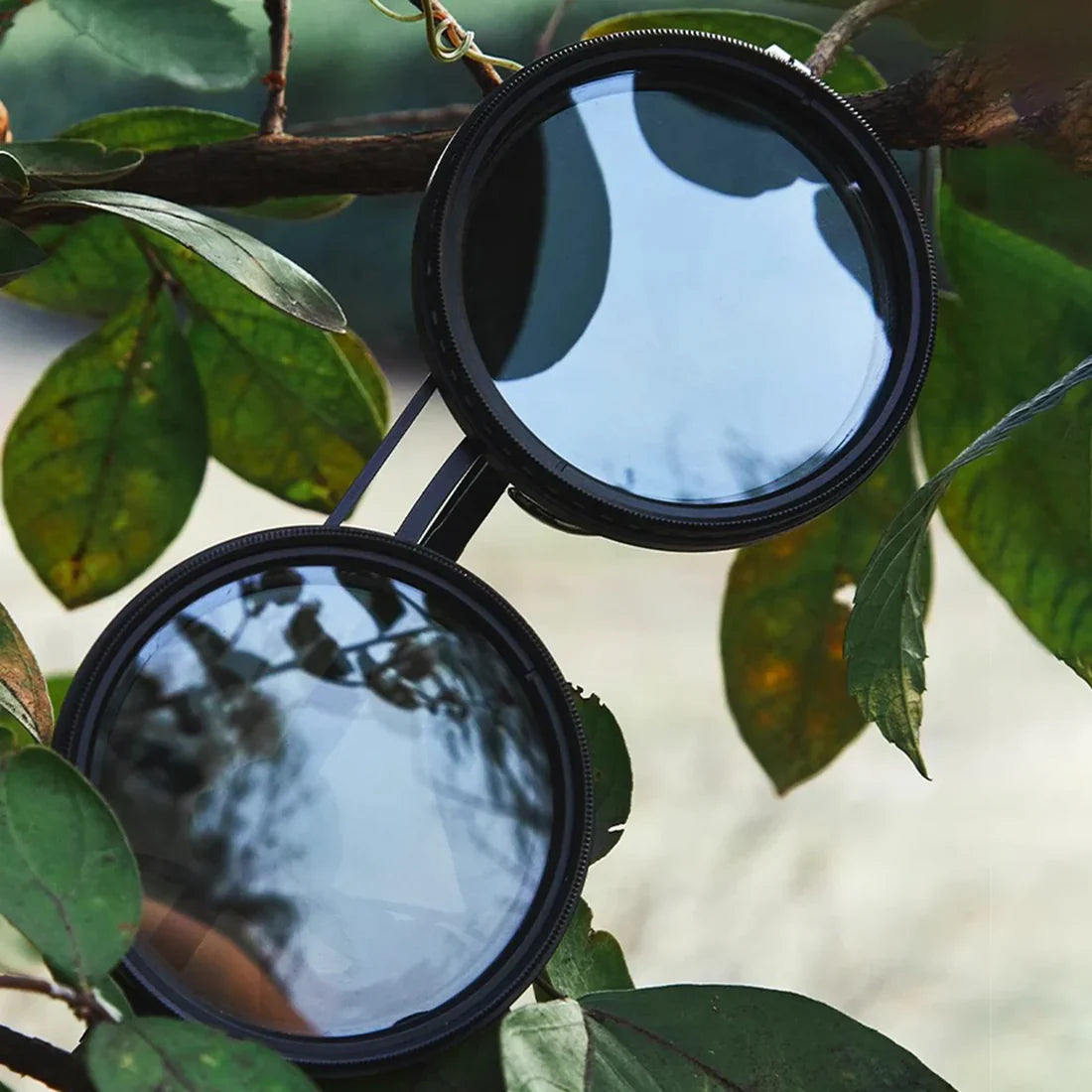 ShadowSunglasses | Zonnebrillen met Zwarte Lenzen Stijlvolle UV-bescherming Mode