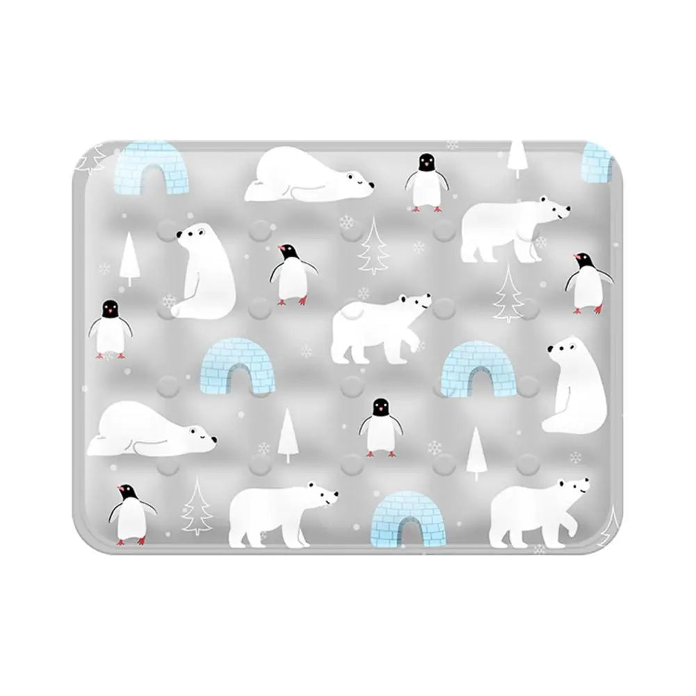 FrostPaws Koelmat voor Honden & Katten | Herbruikbaar & Gevuld met Gel | Voor Zomer & Reizen | PVC