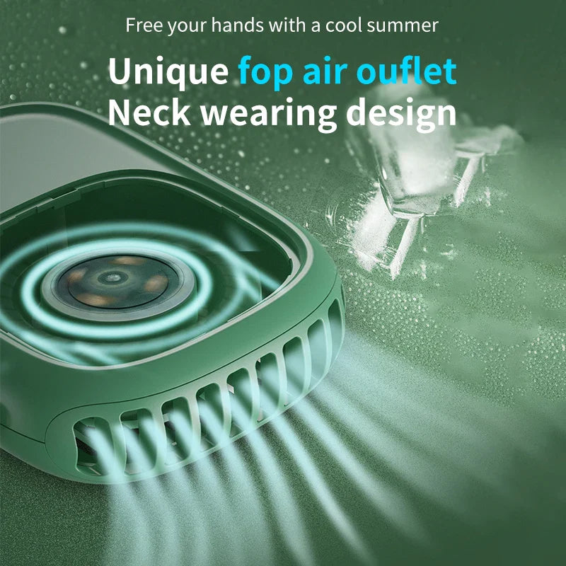 AeroBreeze Nekventilator | Draagbare, oplaadbare ventilator voor comfort overal