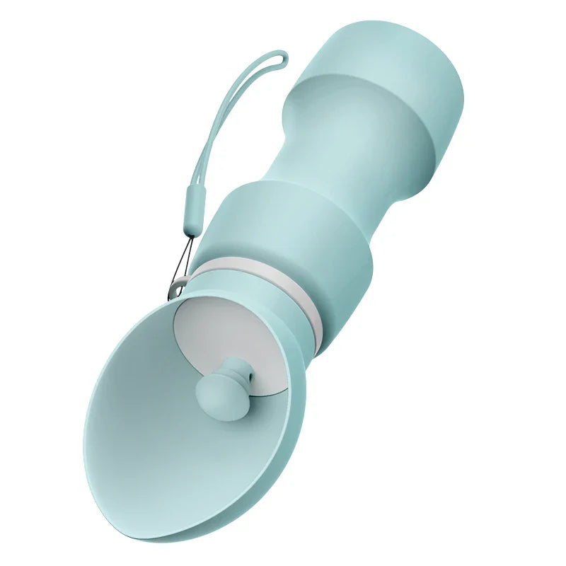 PuraPaws Opvouwbare Huisdier Drinkfles | Levensmiddelenveilig & Lekvrij | Voor Onderweg | 520 ml