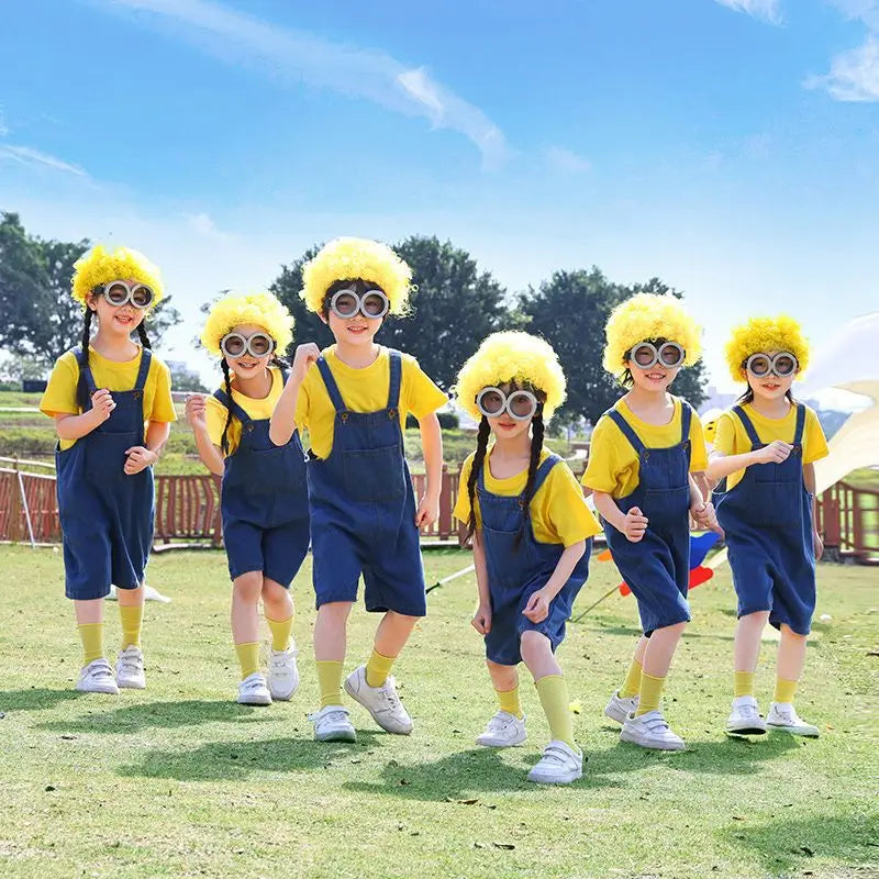 Kinderen Cartoon Personage Halloween Kostuum Set | Bril Sokken