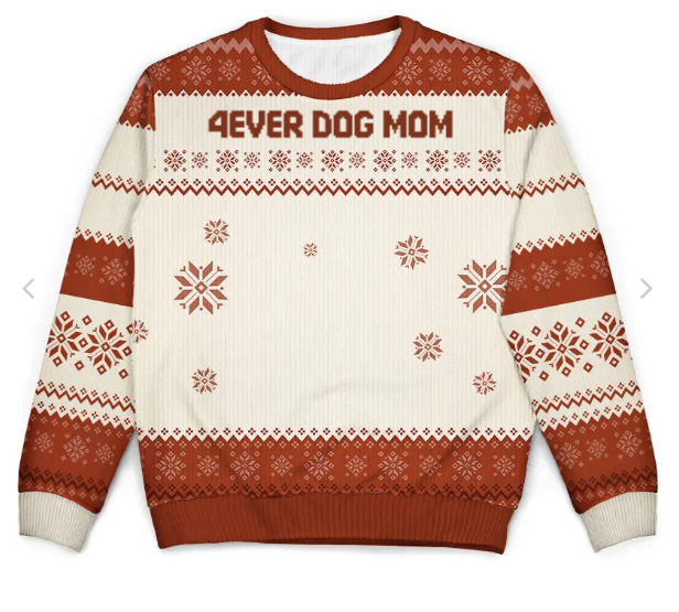 SweaterCraze Kerst trui | Gepersonaliseerde gebreide klassieke trui