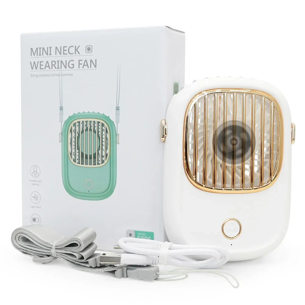 AeroBreeze Nekventilator | Draagbare, oplaadbare ventilator voor comfort overal