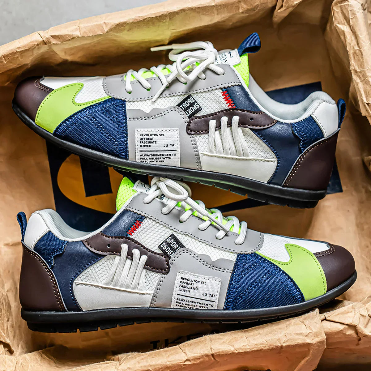 UrbanPeak | Retro Sneakers voor Stedelijk Comfort en Stijl