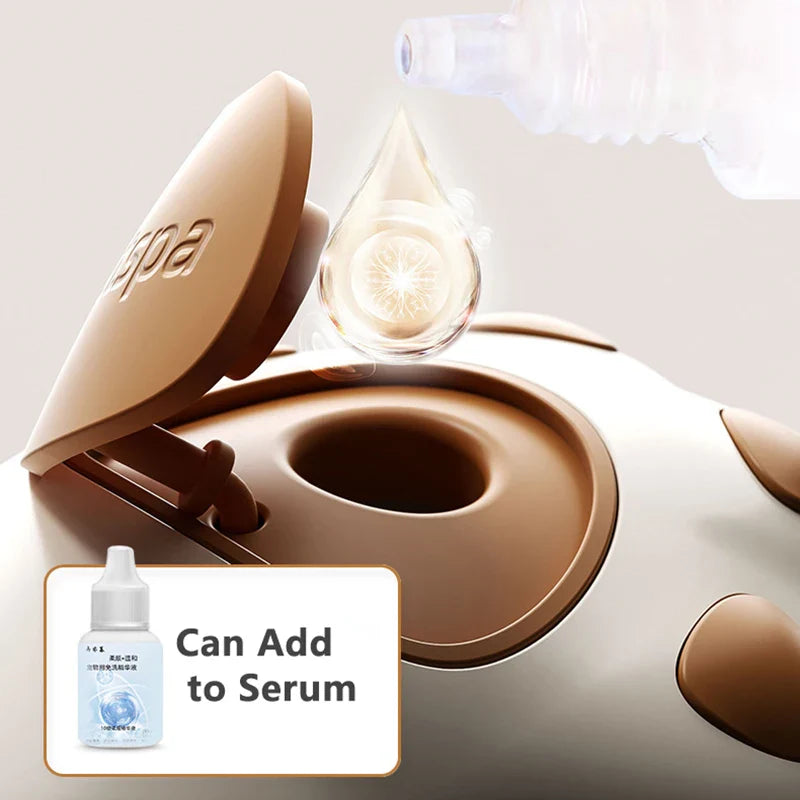 Kattenborstel GroomiSoft 3in1 | Massage-, Bad- & Verzorgingskam | Zachte Siliconen Borstels | In Roze of Bruin