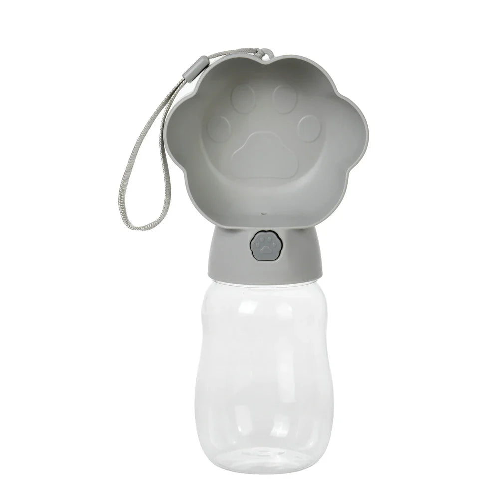 Drinkfles Droppa DuoBottle | 2-in-1 Water- & Voederdispenser voor Honden & Katten | Leaksproof & Draagbaar | 380 ml / 530 ml
