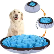 SchnuffelSpaß | Wasbare Snuffelmat voor Honden | Intelligentie- & Trainingsspeelgoed | Vouwbaar & Antislip