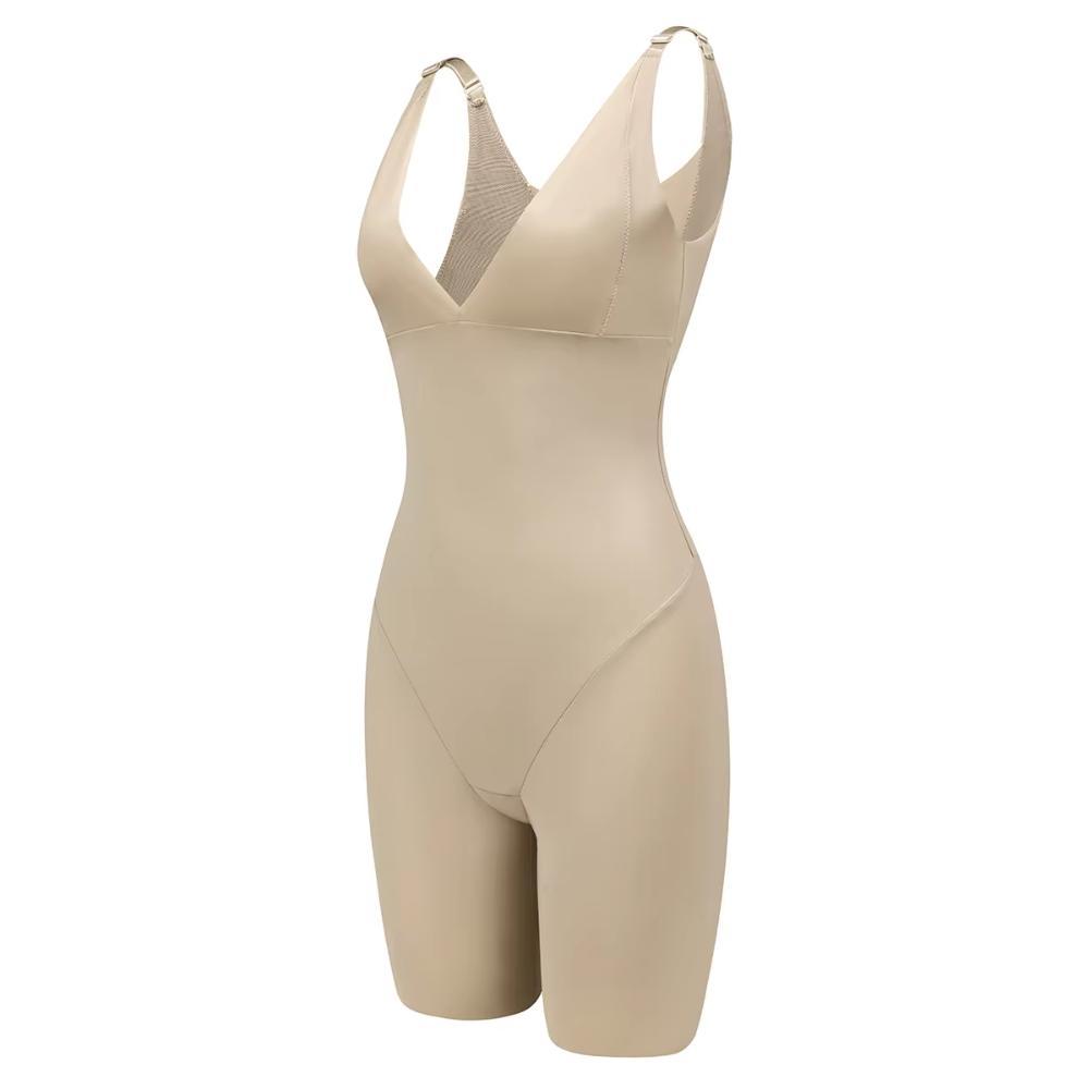 Ultra-Stretch Dames Naadloze Slankende Shapewear Bodysuit voor een Flatterende Silhouette