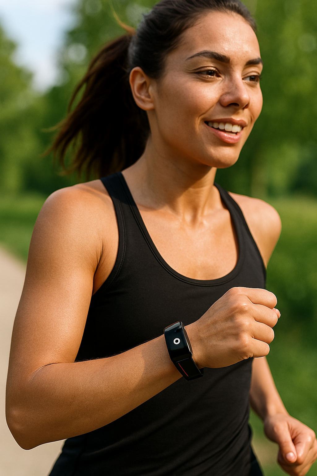 SmartFit™ Compacte Bluetooth Smartwatch – Hartslag- & Bloeddrukmeting voor uw actieve leven
