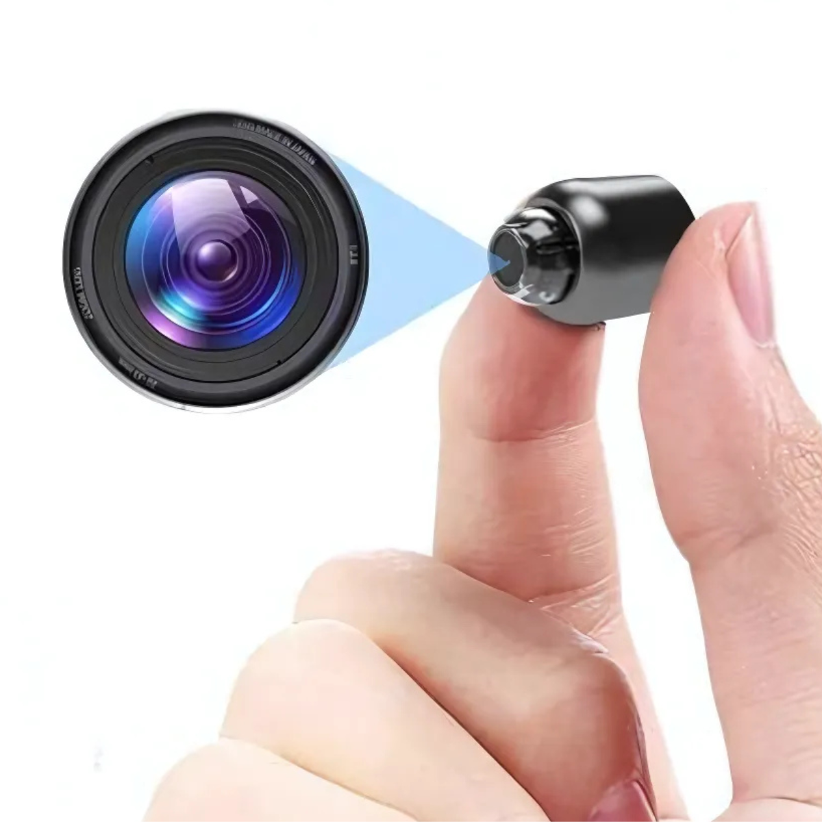 MiniEye Full HD Beveiligingscamera | Compacte Mini Camera met Nachtzicht & Bewegingsdetectie