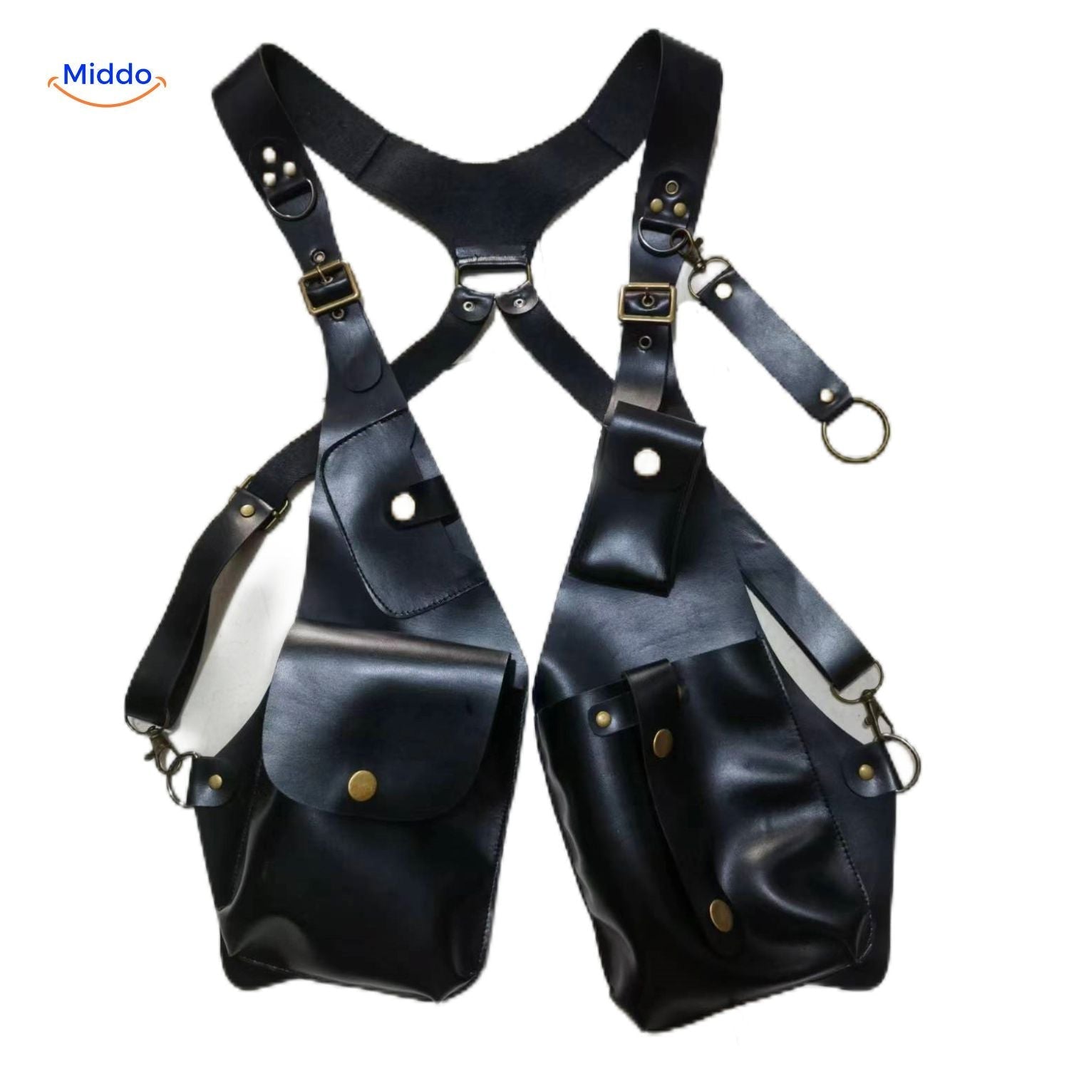 RetroGear Schouderholster | Veelzijdig leren holster voor stijlvolle opslag