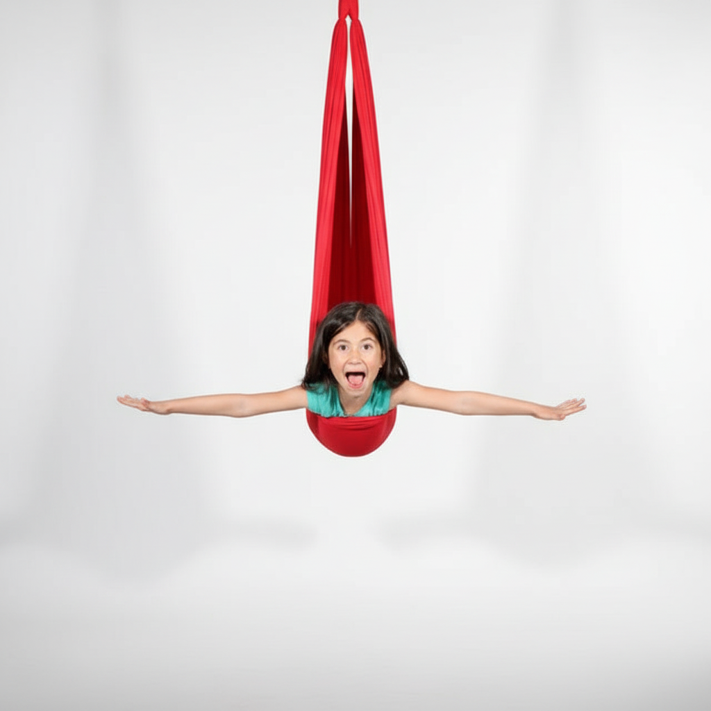 Kinder Cocoon Schommel – Sensorische Hangstoel voor Rust en Ontspanning