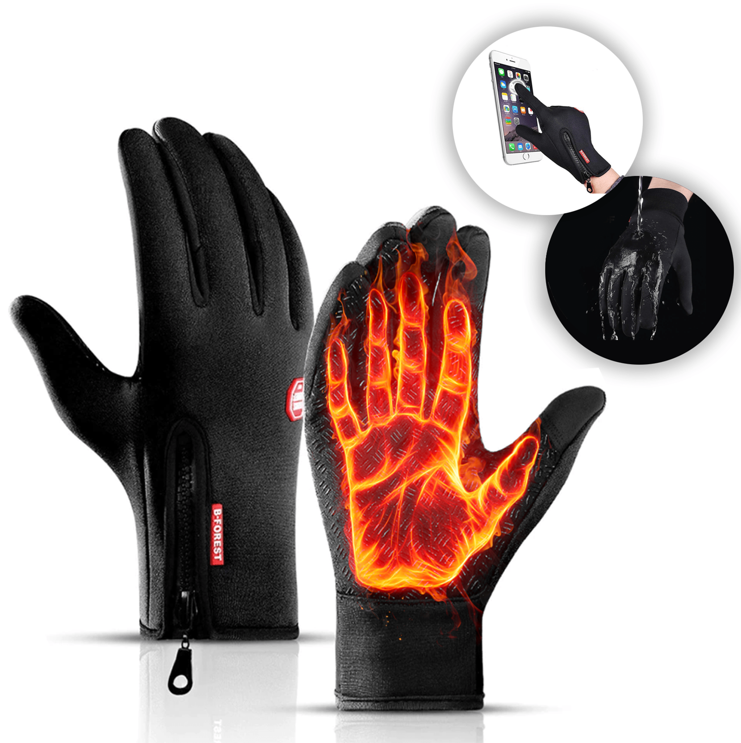 Winterhandschoenen met Touchscreen – HeatGuard