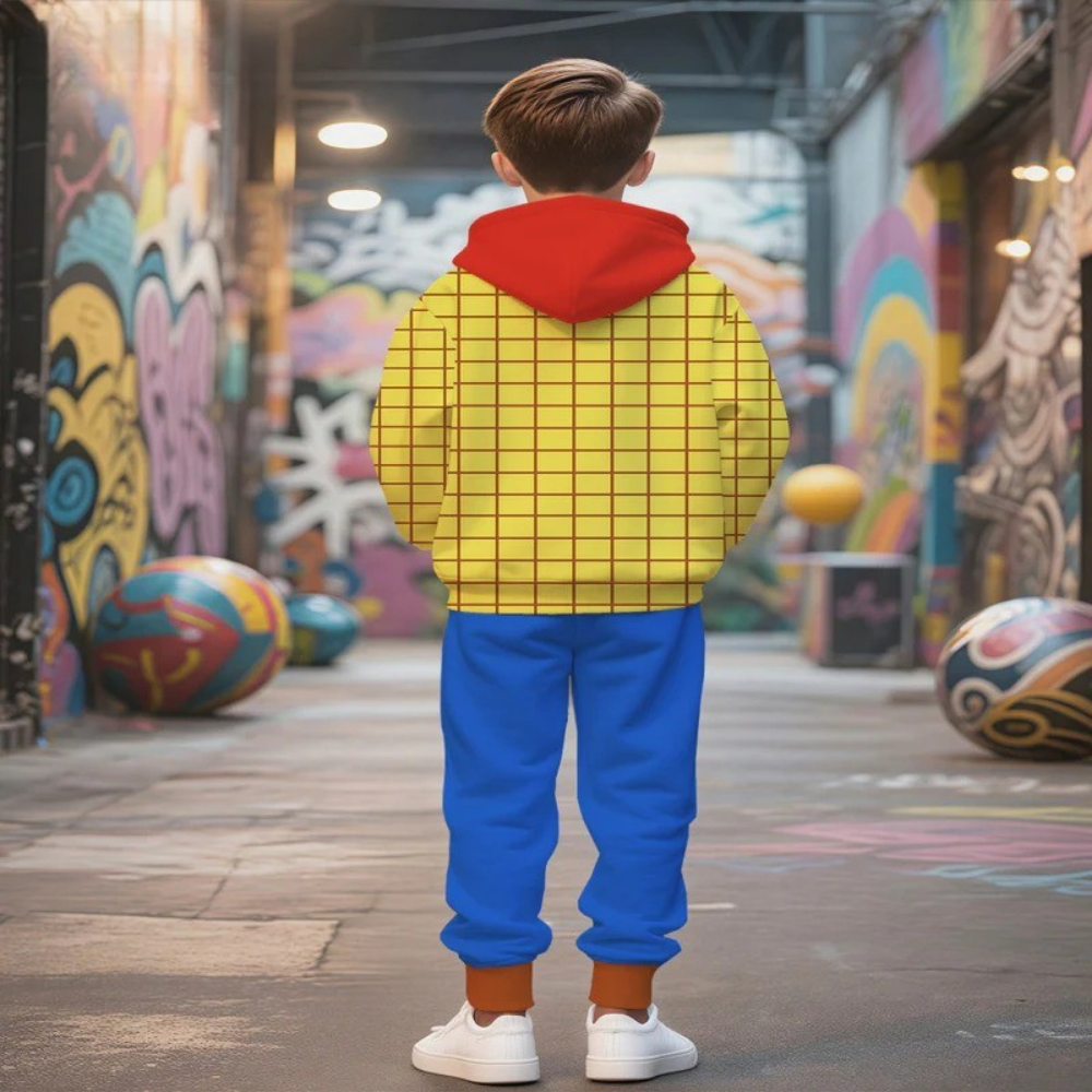 Speelgoed Halloween Kostuum Kinderen Cowboy Hoodie Set