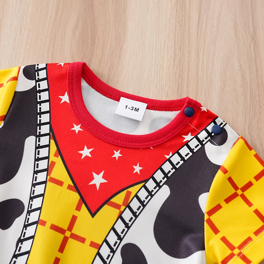 Speelgoed Halloween Kostuum Baby Cowboy Romper