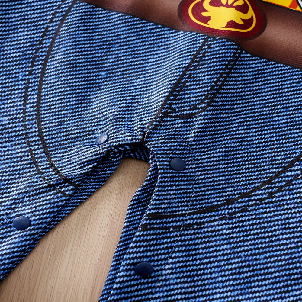 Speelgoed Halloween Kostuum Baby Cowboy Romper