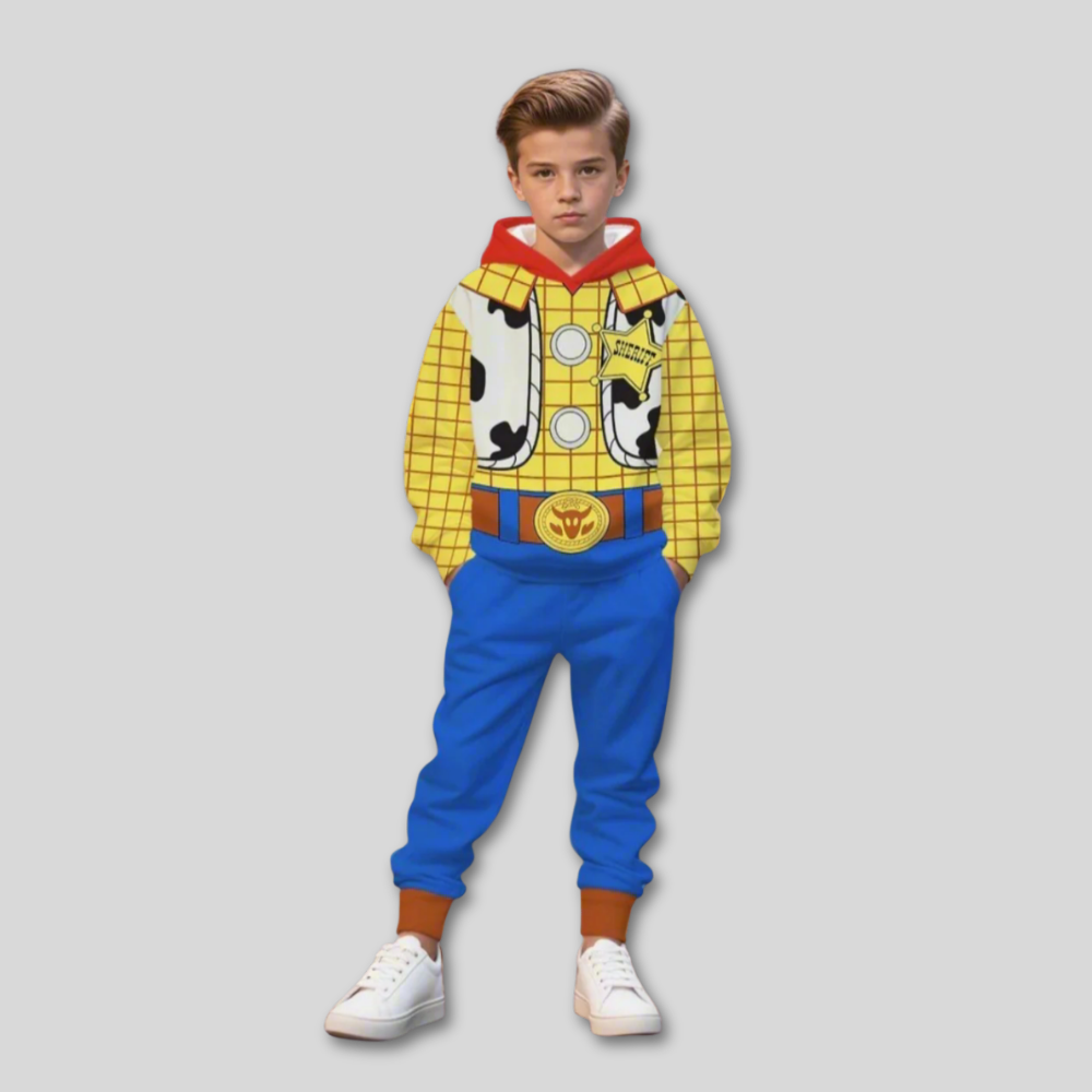 Speelgoed Halloween Kostuum Kinderen Cowboy Hoodie Set