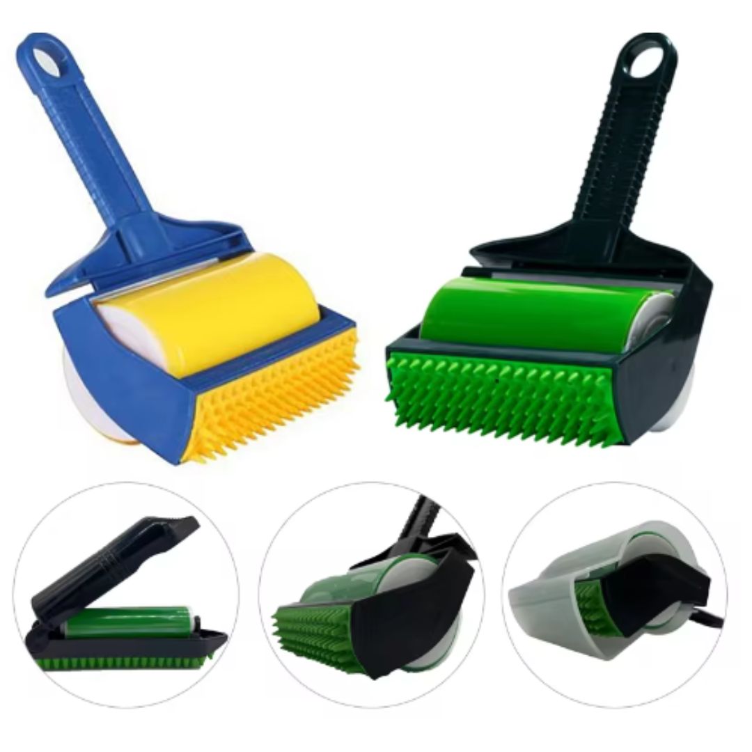 StickIt & Roll | Herbruikbare Wasbare Pluizenroller