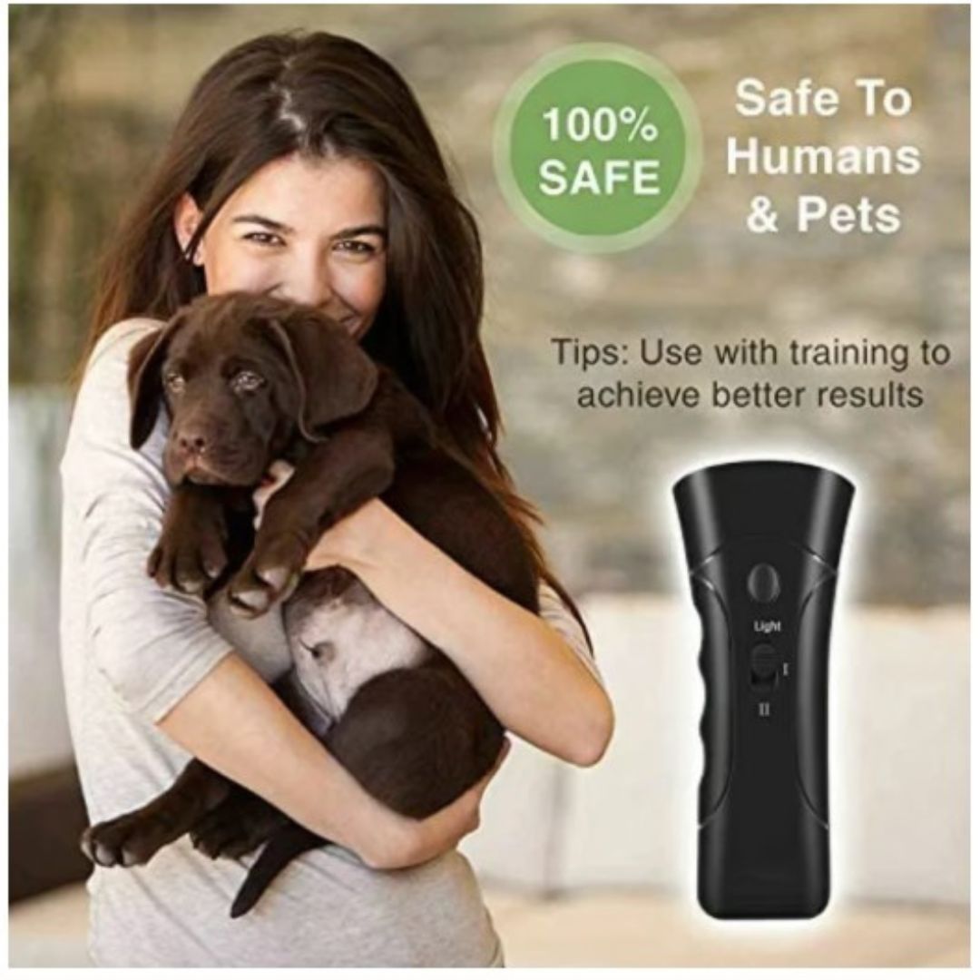 PawTrainer Flashlight | Ultrasone huisdiertrainer met LED zaklamp