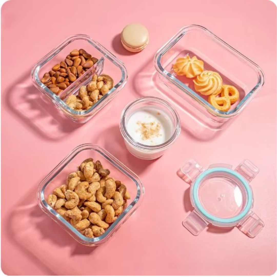 Bento PureGlass | Lunchbox van Borosilicaat glas