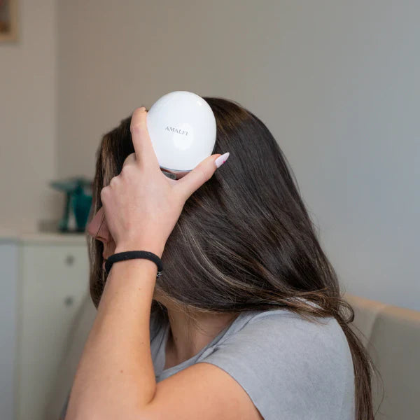RelaxGlow Infrarood Hoofdhuid Massager | revitaliseer je hoofdhuid, ontspan je geest