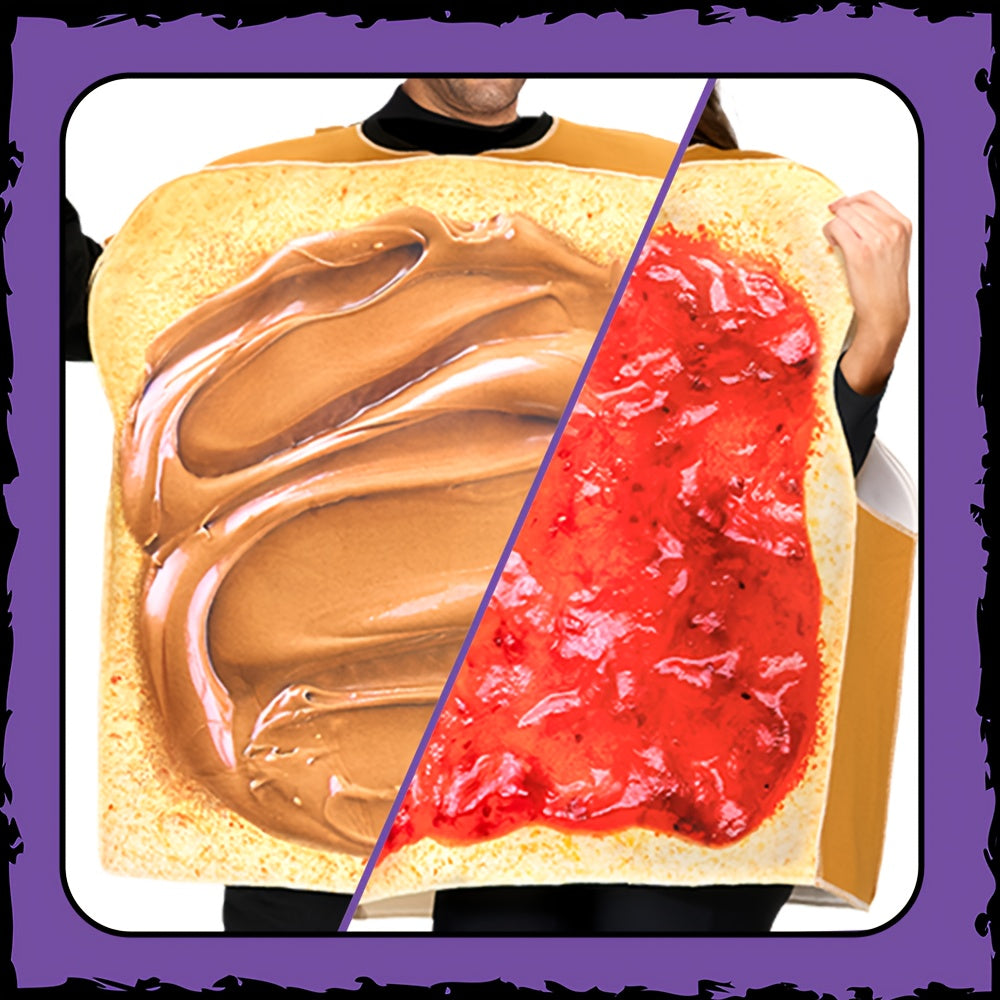 Grappige Halloween Kostuums voor Stellen Pindakaas en Jelly